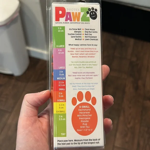 Rubber dog boots - Picture 2 of 2